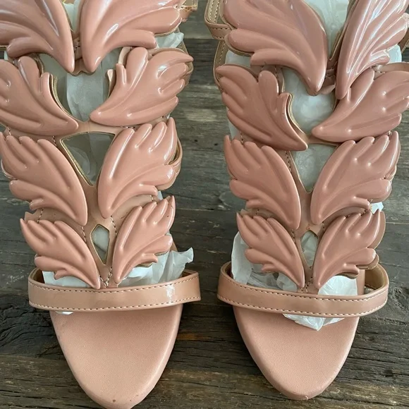 Giuseppe Zanotti Cruel Summers Sz 8 Authentic Heels Made in Italy, Pale Pink - Picture 4 of 14